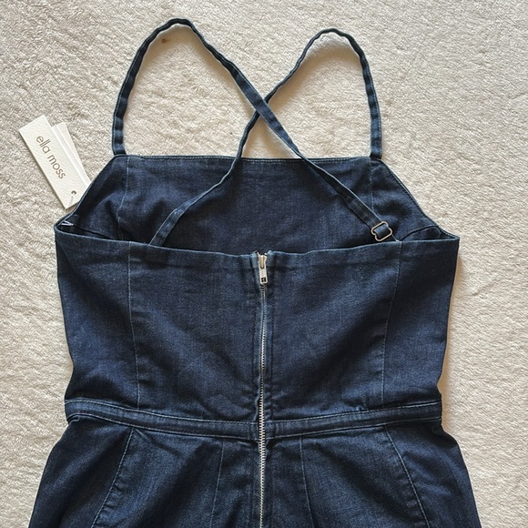 Ella Moss Anthropologie Cypress Wide Leg Jumpsuit - Picture 8 of 8